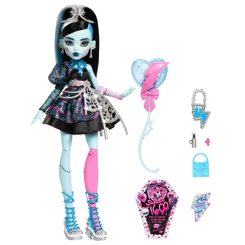 New Genuine Limited Edition Barbie Dolls Monster High Prom Dress Barbie Fashion Doll Collector'S Edition Model Girls Gift Toys SS69 68.69 Frankie Stei