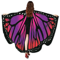 Adult Butterfly Wings Cape for Women Cosplay Costume