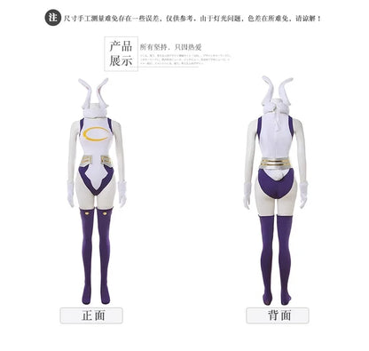 My Hero Academia Mirko Cosplay Jumpsuit Rabbit Hero Costume for Women