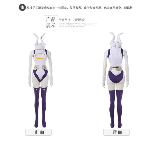 My Hero Academia Mirko Cosplay Jumpsuit Rabbit Hero Costume for Women