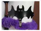 Gengar Anime Cosplay Bodysuit with Hood and Tail