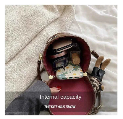 Women's Bag for Women Fashion Luxury Designer Zipper Small Handbags For Women Leather Bucket Shoulder Bag 2023 New Trend Pendant