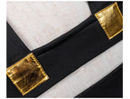 New JOJO Bizarre Adventure Golden Wind Narancia Ghirga Cosplay Costume Black Tops Apron Man Woman Christmas Suit Fan Gifts