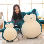 30/200cm Huge Pokemon Snorlax Anime Plush Toys Big Pokémon Plushie Kawaii Semi-finished Leather Holster Pillow Gift for Children SS69