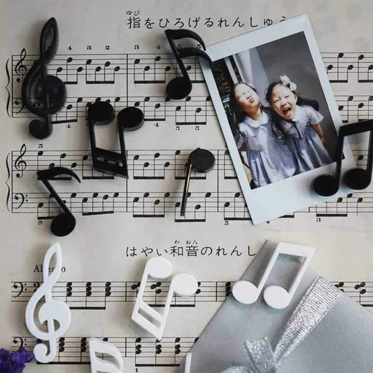 4Pcs Vintage Creative Gramophone Record Fridge Magnet Message Board Reminder Refrigerator Sticker for Home Kitchen Decoration