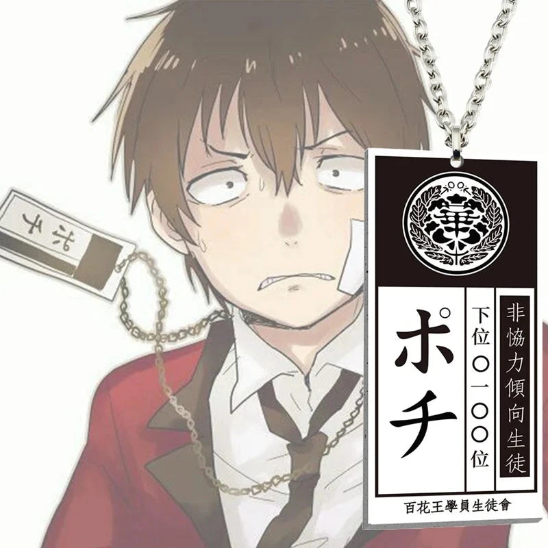 Kakegurui Acrylic Keychain Compulsive Gambler Yumeko Jabami Ryouta Suzui Mary Saotome Anime Cosplay Earrings Necklace Card SS69