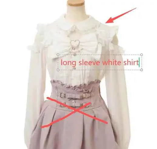 Japanese Liz New Summer Lace Edge Leather Ring High Waist Pleated Skirt Ribbon Bow All-match Short Skirts Big Bow Lolita Blouses