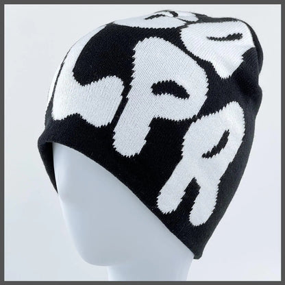 2025 New Unisex Beanie Winter Warm Caps Y2K Knitted Jacquard Hip Hop Skull Cap Casual Trend Lightweight Warm Knit Hat For Women SS69