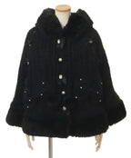 Godivana Lolita Faux Fur Cape with Batwing Sleeves