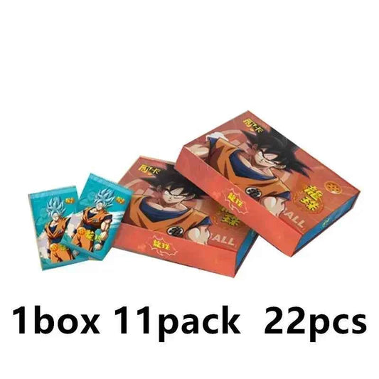 Anime Dragon Ball card store  cards Booster Card Box Trading card game Super Saiyan Son Goku Anime Characters Collection Toy