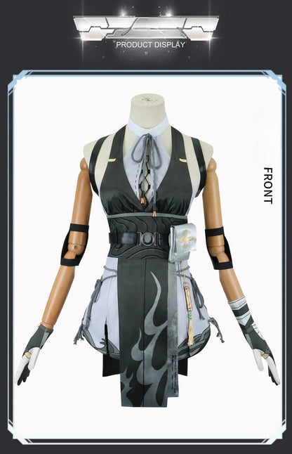 Wuthering Waves Rover Cosplay Costume Wig Female Uniform Earrings Bag Main Character Resonator Halloween Party for Women SS69