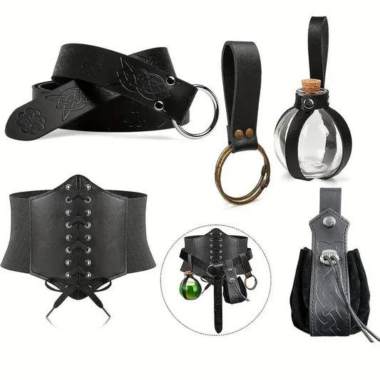 Women's Century Performance Costume Suit For Halloween Cosplay Viking Clothing Accessories Stage Props Victorian Dress SS69