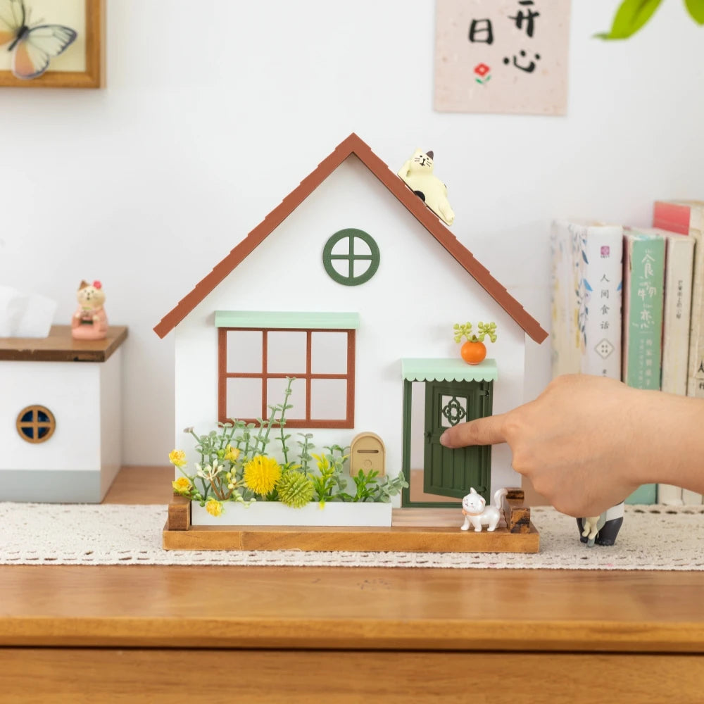 Fairytale Town Wooden Wall Hook Rack for Keys