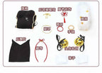 White Tiger Loli Qipao Cosplay Costume Chinese Cheongsam Outfit with Bell for Anime Halloween
