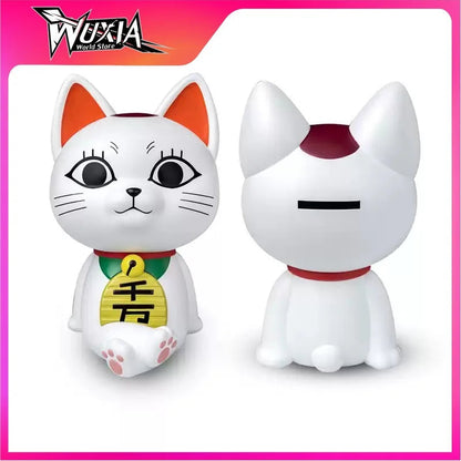 17.5CM Dandadan Piggy Bank Toys Cat Anime Action Figure Cute Home Decor Custom Dolls PVC Model Collection for Kids Birthday Gift SS69