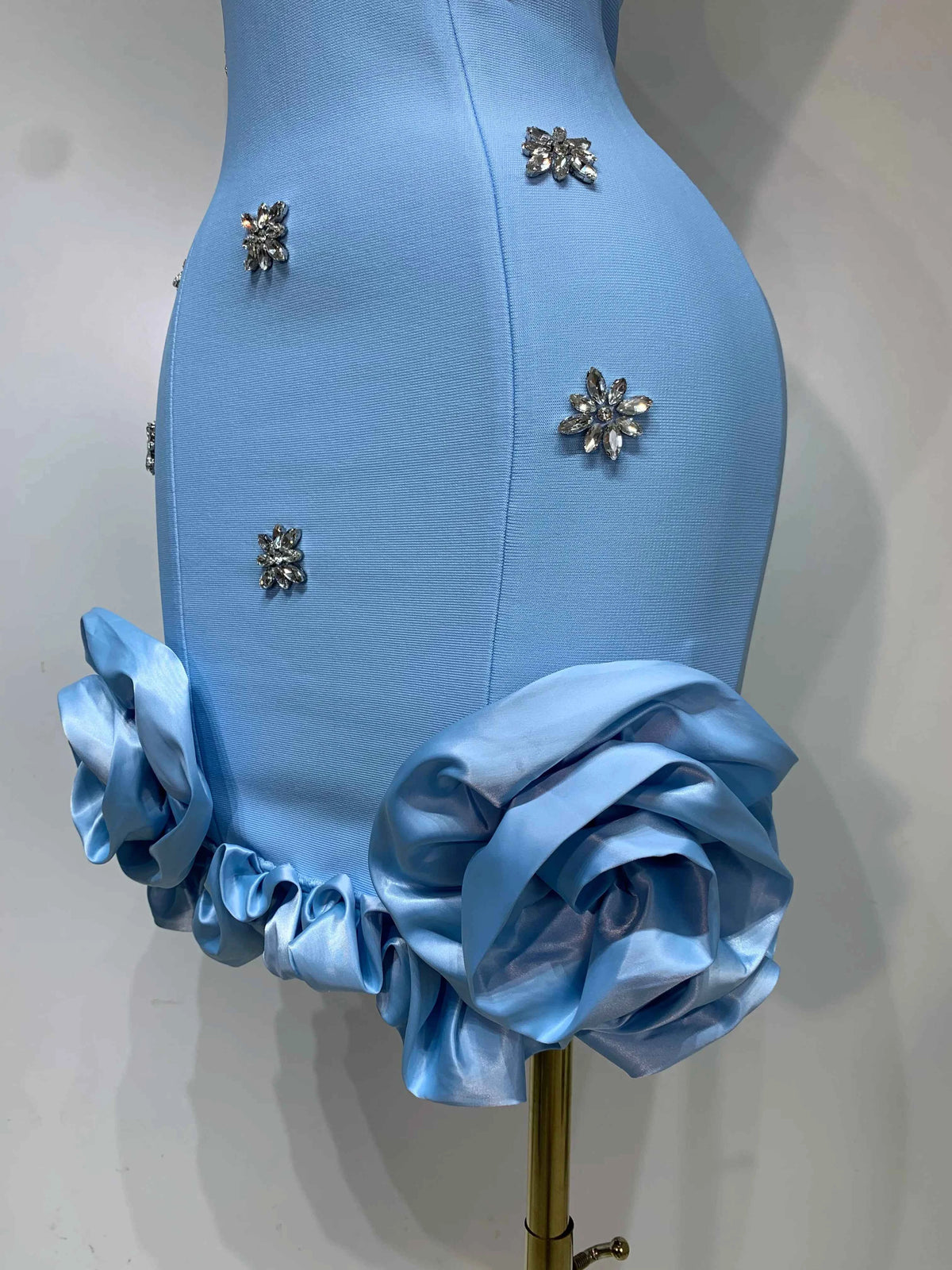 Women Sexy Square Collar Sparkly Rhinestone Bodycon Mini Bandage Dress Celebrate Evening Party Elegant Luxury Birthday Dress
