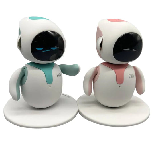 Duo Pack Eilik Smart Robot AI Artificial Intelligence Robots Accompany Lovely Children and Adults Desktop ai Pets 2pcs/set SS69