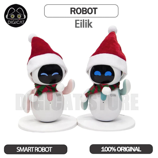 Eilik Robot Emotional Interaction Smart Companion Pet Robot Electronic Creative Custom Desktop Companion Christmas Toys Gifts SS69