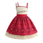 Disney Moana Costume Dress for Girls - Satin Mesh Ocean Adventure