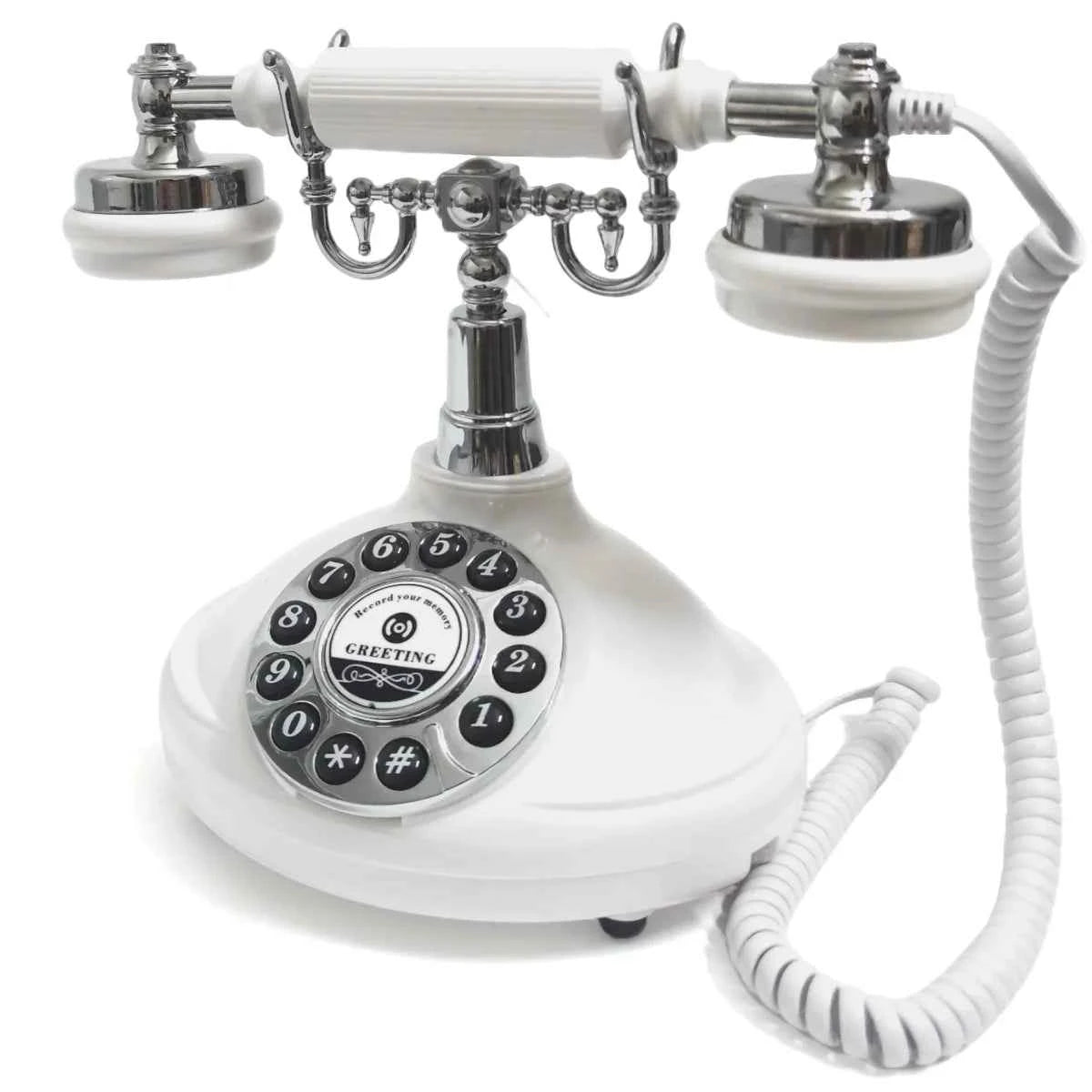 Voice Guestbook phone Wedding Telephone Classic Retro Craftsmanship Recording Guestbook For Confessional Wedding Birthday Party