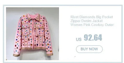 2025 Spring Autumn Women Street Fashion Graffiti Denim Jacket Female Short Frayed Raw Cut Rivet Jacket Fringe Jean Coat Outwear SS69