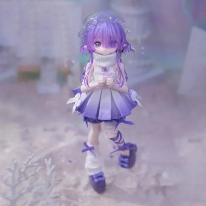 Original Come4free Ocean Gem Series Mystery Box Joint Movable Doll Dress Up Doll Trendy Play Blind Box Ornament Collectible