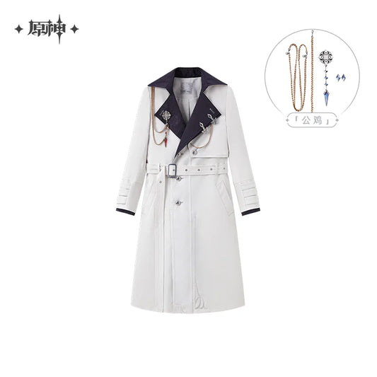 Genshin Impact Tartaglia Cosplay Windbreaker Unisex Polyester Jacket