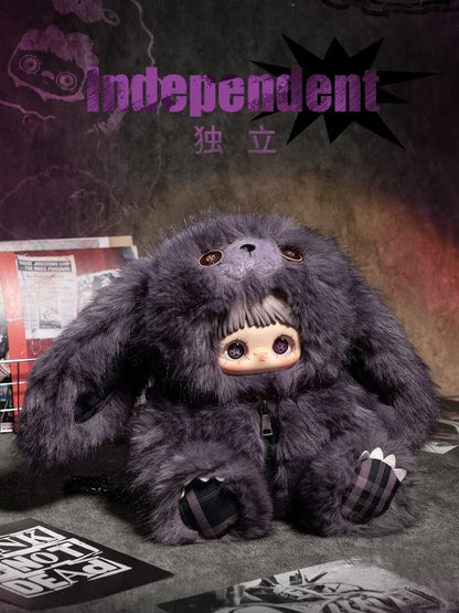 MayMei Rebel Doll Backpack Series Plush Blind Box Cute Vinyl Doll Pendant Toy Ideal Kawaii Girl Birthday New Year Exquisite Gift