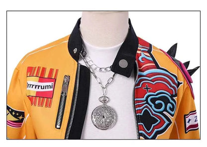 KPop Rumi Cosplay Costume Wig Women Girls Halloween Carnival Comic-con Party Role Playing Outfits