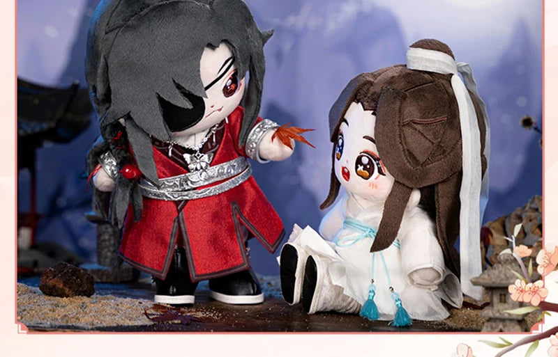 Anime Tian Guan Ci Fu Xie Lian Plush Doll TGCF Stuffed Toy Plushies Heaven Official’s Blessing Change Suit Dress Up Toy 20cm SS69