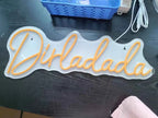 Custom Name Neon Sign Teenage Girls Birthday Gifts Personalized Neon LED Name Sign USB Dimmable LED Neon Wall Decor Light
