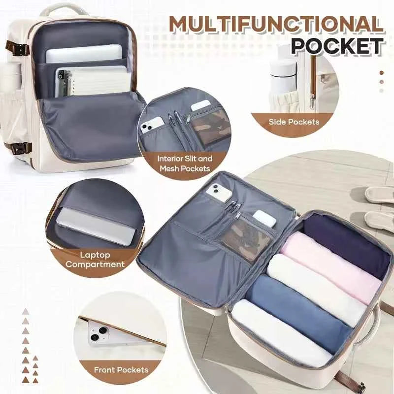 Notebook Backpack Travel 40x30x20 Ryanair Laptop Bag Men Women Business Waterproof Cabin Bag Carry ons Backpack School Bag