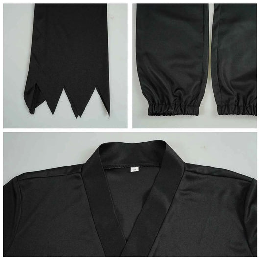 Kids Rumi Zoey Mira Cosplay KPop Demon Hunters Costume Women Girls Black Golden Suit Saja Boys Halloween Role Playing Outfits