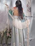 Ancient Chinese Hanfu Dress Women Halloween Princess Loulan Dunhuang Feitian Cosplay Costume Dance Dress Party Outfit Hanfu Sets SS69