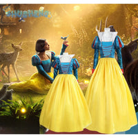 New Movies of 2025 Snow White cosplay Costume Adult and Child Sizes Fairy Tale Sweet Princess Dress Halloween Ball Woman Uniform SS69
