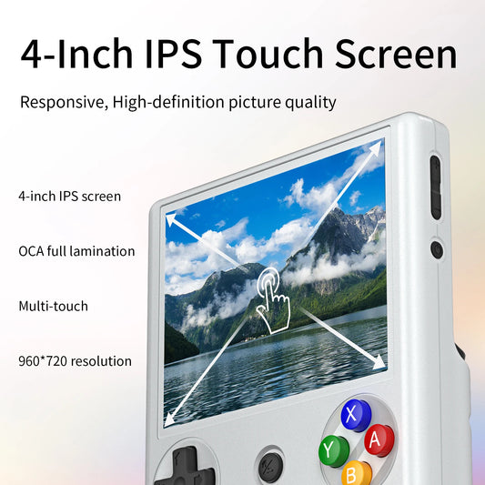 Anbernic RG 406V Retro Handheld Games Console 4"IPS Multi-touch WIFI RGB Ligh 3D Hall Joystick 5500mAh RG406V Video Games Player