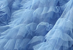 Tiered Tulle Maxi Skirt - Elegant A-Line High Waist Mesh