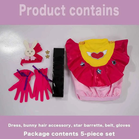 Ai Hoshino Cosplay Costume Anime OSHI NO KO Dress Lolita Skirt Uniform Halloween Party Clothes for Girl Women Kids