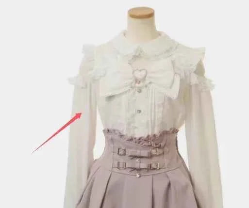 Japanese Mine Off-Shoulder Pearl Collar Cute Sweet Big Bow Shirt Skirt Outfit Women Summer New Lolita Short-Sleeved Shirt Skirts