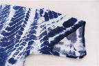 Tie Dye Kimono Swimsuit Cover-Up for Women - Flowy Rayon Beach Dress