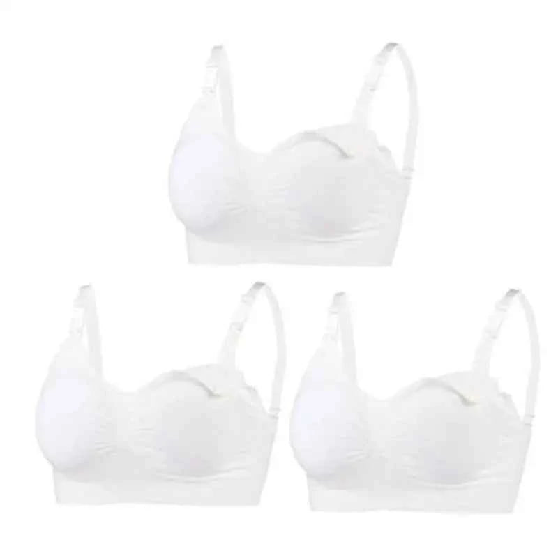 3pcs/Set High Quality Maternity Nursing Bras Cotton Breastfeeding Pregnant Underwear Seamless Large Size Breathable Bra Push Up