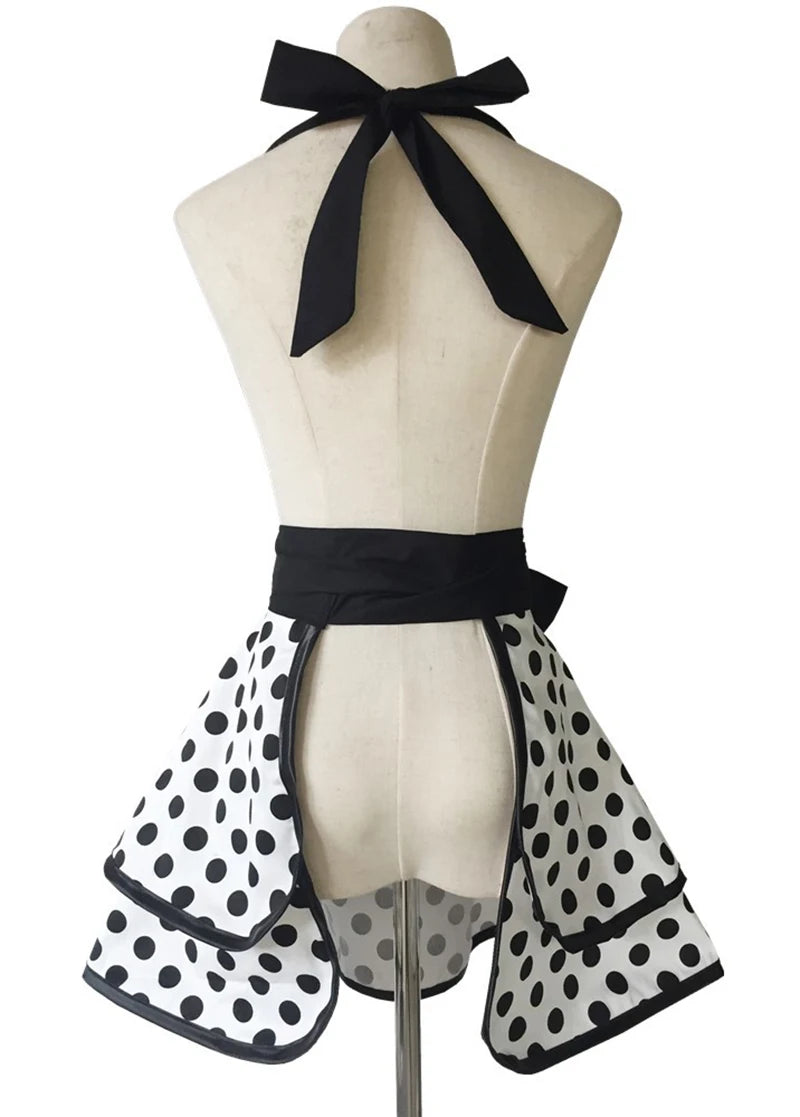 Cotton Princess Waist Apron - Oilproof & Easy Clean