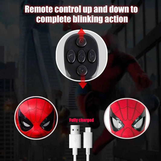 SpiderMan Superhero Launcher Spiderman mask Halloween Cosplay Spider-Man Launcher Suction Cup Ejection Christmas Birthday Gift