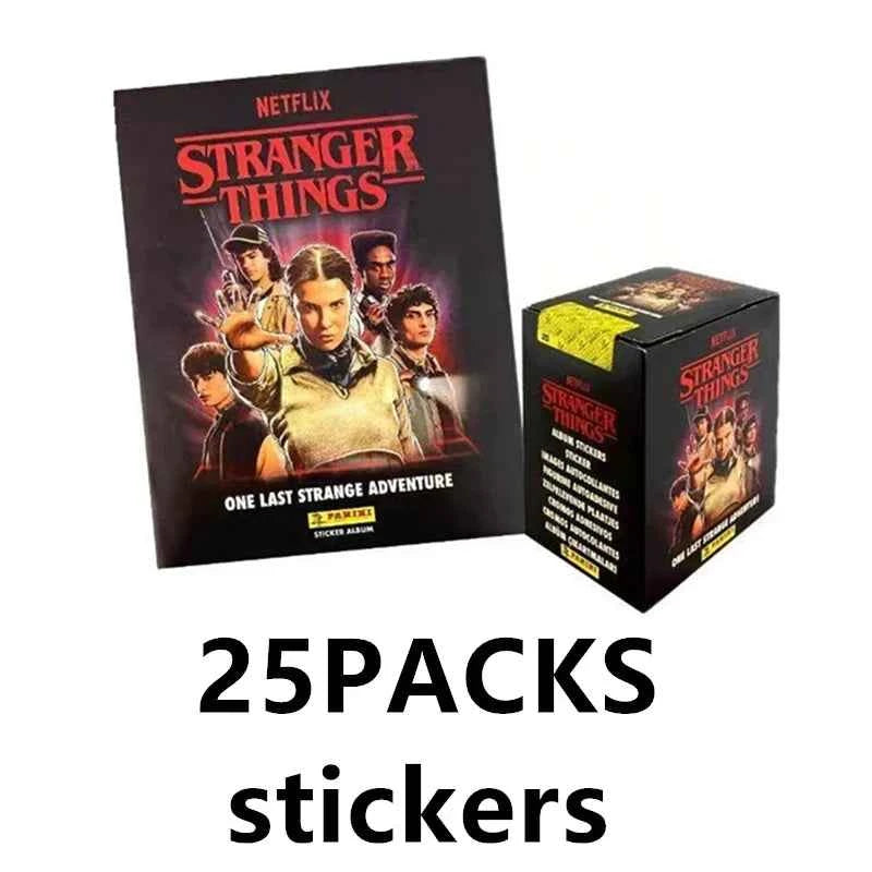 PANINI Stranger Things Series Will Byers Eleven Character Peripheral Collection Cards Stickers Hanging Box Toys Holiday Gifts