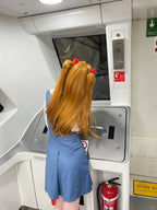 Anime School Uniform Cosplay Costume for Women with Wig