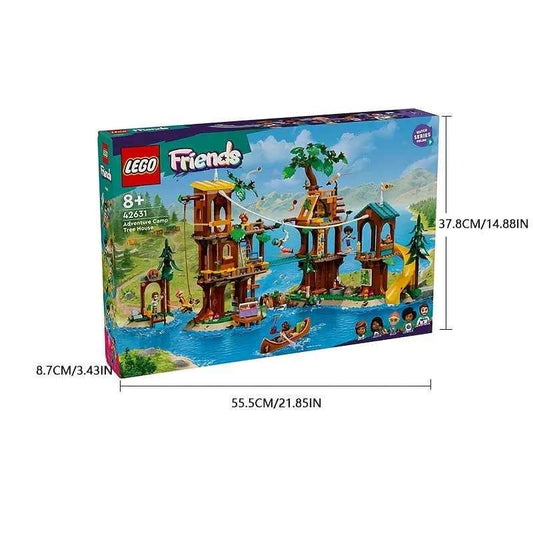 42631 LEGO Friends Adventure Camp Tree House Toy，Awesome Gift for Girls and Boys Ages 8 and Up