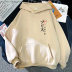 Arisu Seven of Heart Hoodie Anime Alice In Borderland Sweatshirt Spring/Autumn Winter Clothes Harajuku Pullover Men Graphic Tops SS69