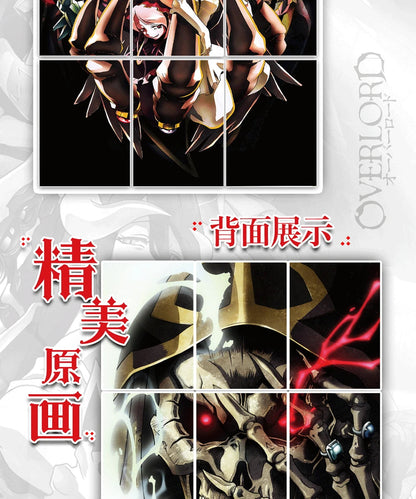 New Japanese OVERLORD Bleach Collection Card Tcg Card Anime Characters Game Card Cosplay Board Game Collection Cards Toys Gift SS69