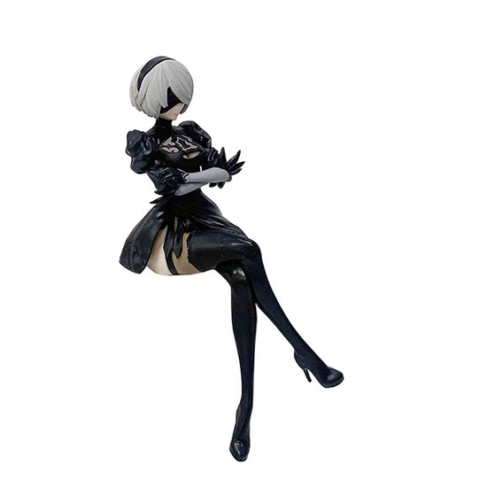 13-15CM NieR:Automata Yorha No. 2 Type B PVC Anime Action Figures Model Collection Ornament Anime Cartoon Model Toy Gift SS69