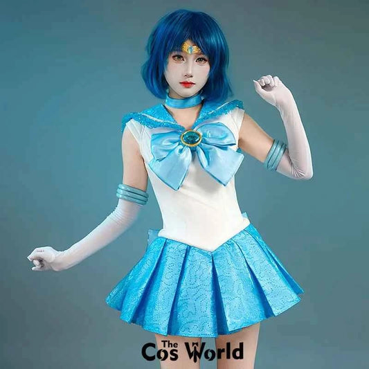 Usagi Tsukino Sailor Mercury Makoto Kino Rei Hino Minako Aino Outfits Anime Cosplay Costumes [THE COS WORLD]